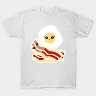 Kawaii eggs and bacon T-Shirt